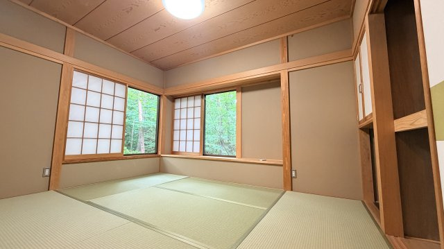 浅間ハイランドパーク  和室で寛ぐコンパクトサイズの戸建の和室