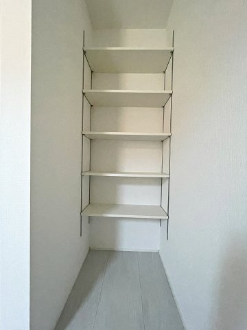 新築戸建・新築建売　会津若松市住吉町　城西小・第四中の収納|リネン庫がございますので、タオル置き場や洗濯用品などの収納に便利です！