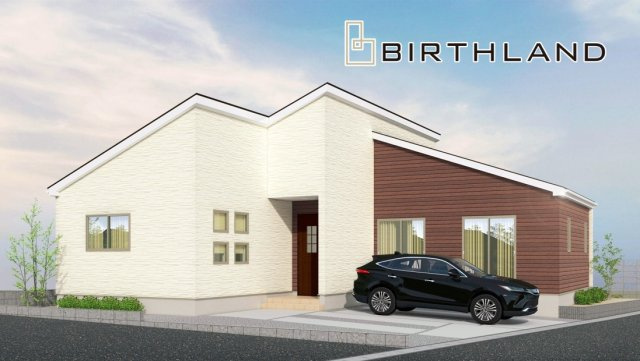 新築戸建・新築建売　会津若松市住吉町　城西小・第四中の外観パース|〈完成予想図〉2026年7月完成予定です！同社完成物件ご案内可能です♪お気軽にお問い合わせください！