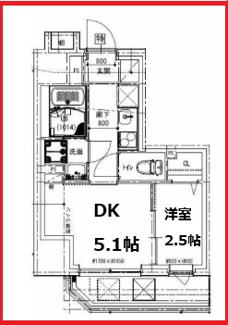 【間取り】 | ジェノヴィア浅草Ⅷ