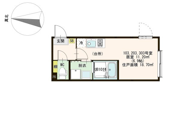 【間取り】 | ハーモニーテラス綾瀬Ⅶ