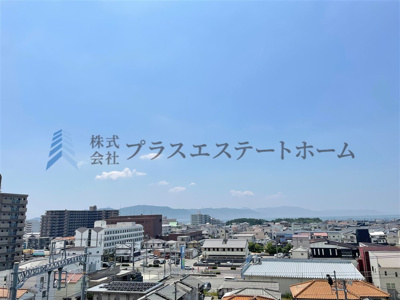 【展望】 | 明石ダイヤハイツ2号棟 | 淡路島を望むオーシャンビュー♪海水面に映る朝日や夕日も絶景です♪