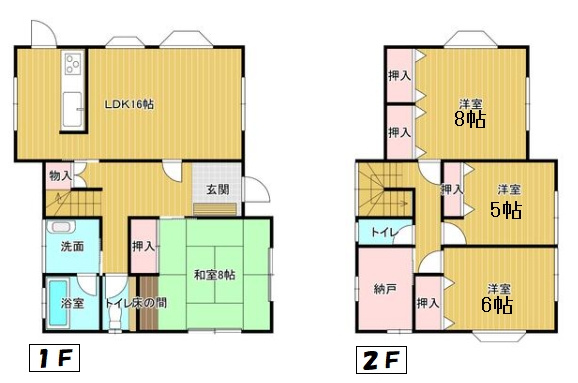 茂原市谷本　中古戸建の間取り|図面と現況に相違がある場合、現況を優先致します。