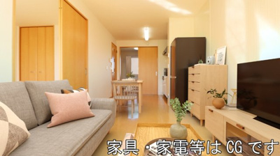 【居間・リビング】 | 童夢 | ※家具・家電等はCGです