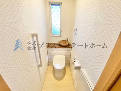 【その他】 | 北区花山中尾台　戸建 | 洗面ボールがおしゃれなトイレ♪