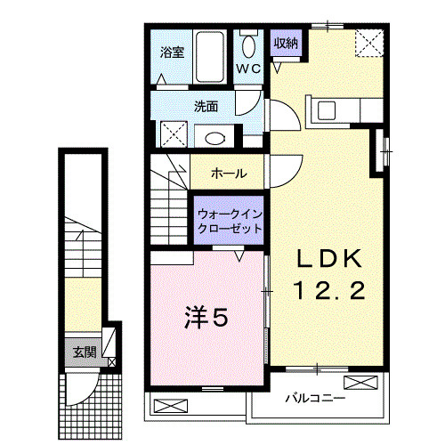 春夏冬の間取り