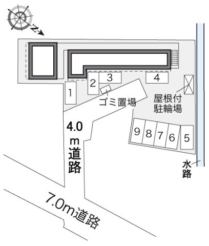 レオパレスフローラル北美町のその他