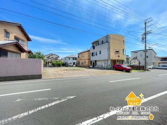 藤枝市岡出山３丁目7期の前面道路含む現地写真|【2号棟】2026年7月中旬撮影