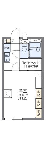 レオパレスＷｉｎｇＶａｌｌｅｙの間取り