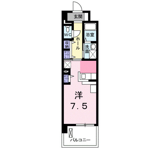 ウィステリア（ｗｉｓｔｅｒｉａの間取り