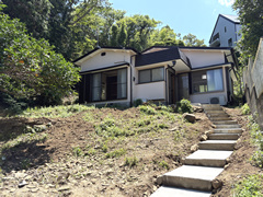 下田市　笹峯台の庭