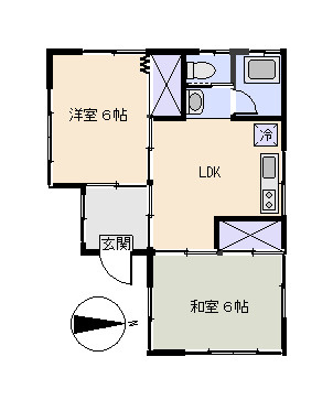下田市　笹峯台の間取り