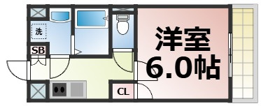 【間取り】 | U-ro鶴橋駅前　仲介手数料無料