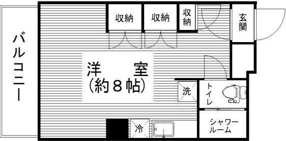 パレドール乃木坂の間取り