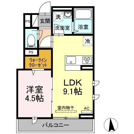 【間取り】 | セジュール東糀谷