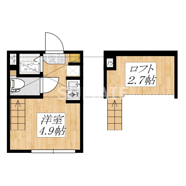 Sfida Kの間取り|間取り☆