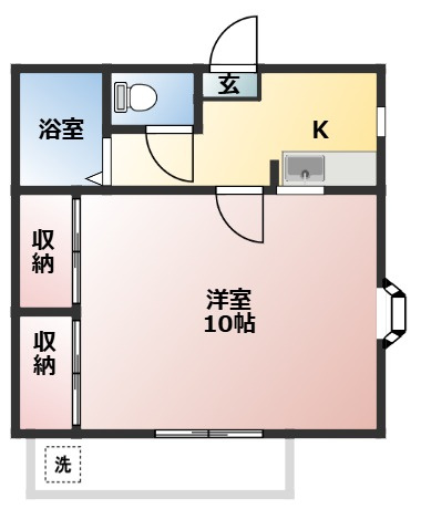 ステータス幕張の間取り