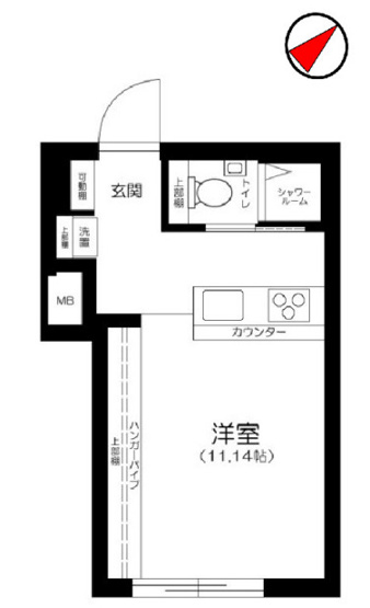 【間取り】 | 新宿早稲田レーベル