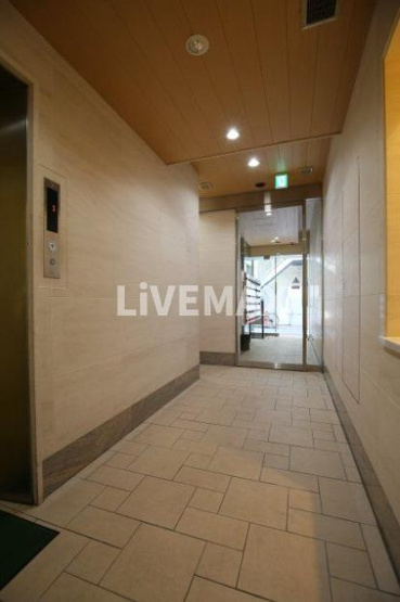 【エントランス】中銀第２新橋マンシオン