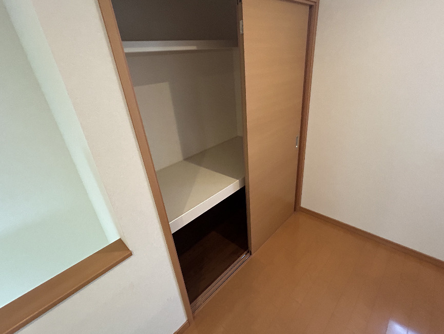グランヒルズ　カジノA棟の収納|廊下部分に大き目な収納あって便利