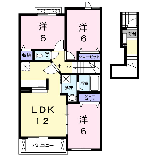 【間取り】 | ペイサージュ