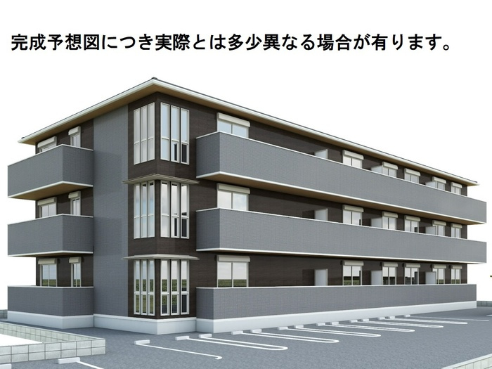 熊本市中央区大江４丁目のアパートの外観