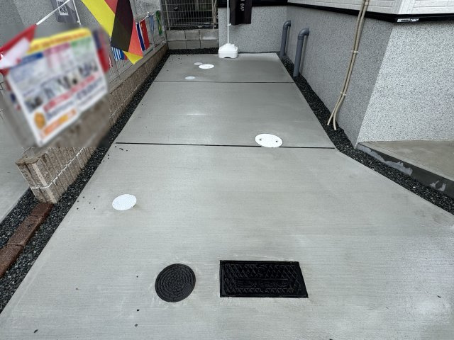 明石市松が丘３丁目新築戸建１号棟の駐車場