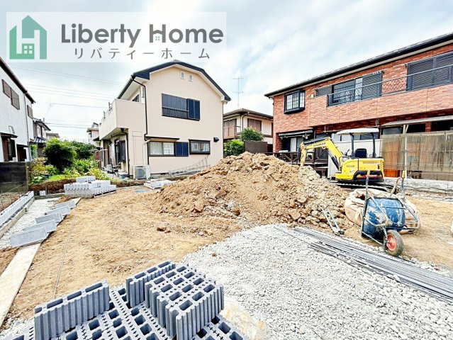 牛久市田宮町01期　新築戸建の外観