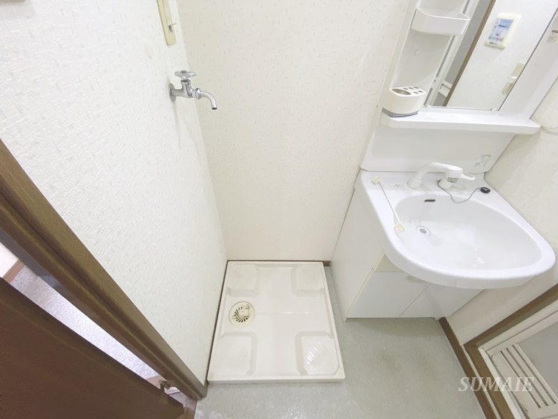 アムールPinoの洗面所|洗濯機置き場☆