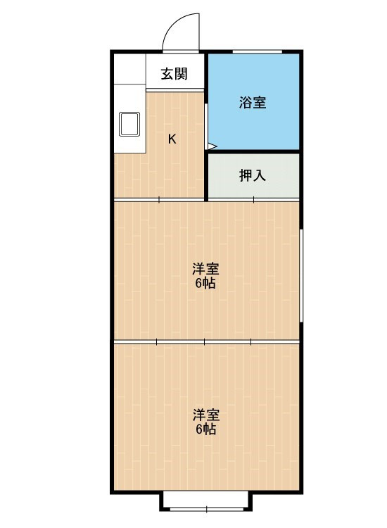 サンリッチ１６の間取り