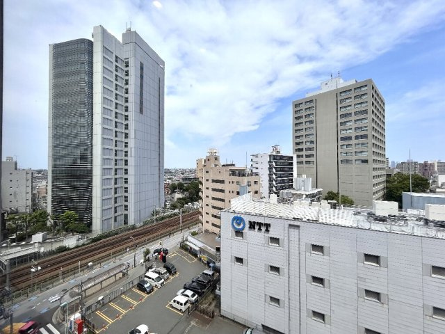 豊栄荻窪ステーションプラザ　中央線　荻窪の展望|リビング窓からの眺めでございます。
