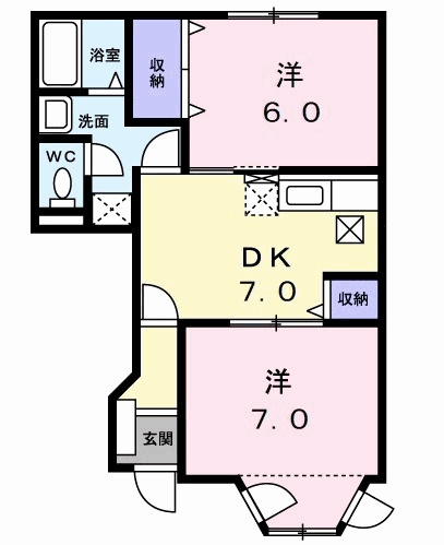 トランキル・ＳＡＩＢＡＲＡの間取り|間取図