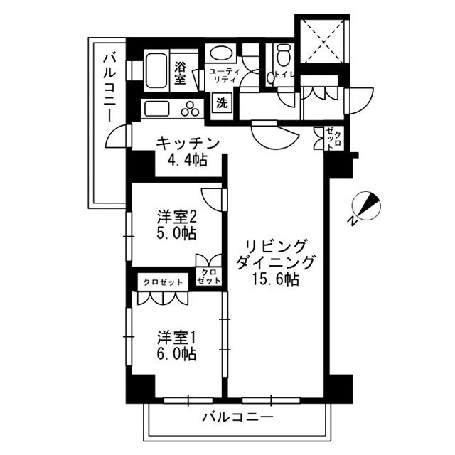 アーバンパーク代官山Ⅱの間取り