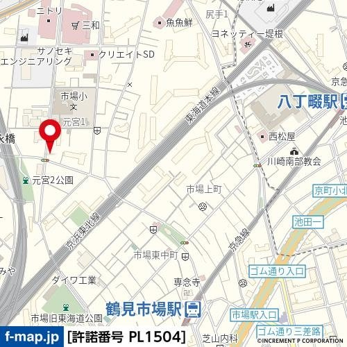 ウィンベル・ソロ鶴見第五の地図