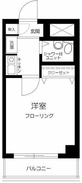 ライオンズマンション大島第２の間取り|間取りです。
