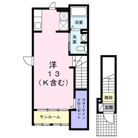 【間取り】 | ルナ　ルーチェ