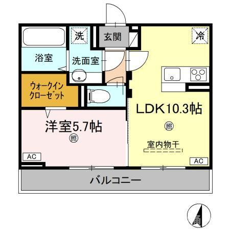 【間取り】 | リジエール春日