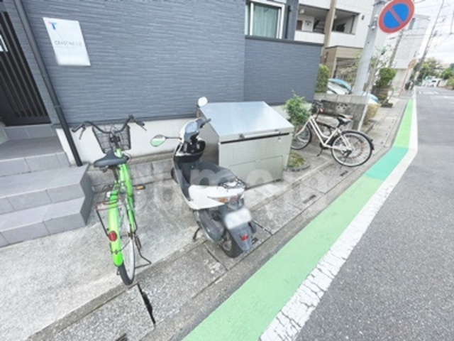 CRASTINE土呂のその他共用部分|駐輪スペースです。