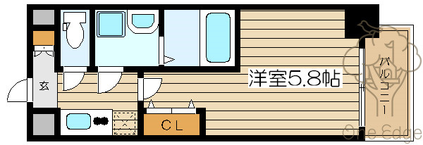 サムティ梅田インターコアの間取り