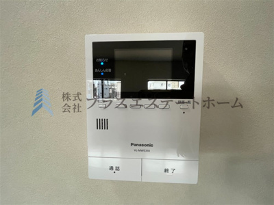 【防犯設備】 | 兵庫区浜中町2丁目　事務所付き中古戸建 | TVモニター付きインターフォン♪防犯面も安心です♪