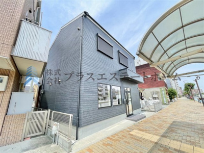 【外観】 | 兵庫区浜中町2丁目　事務所付き中古戸建 | 大通りに面した事務所付き戸建♪