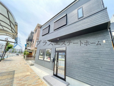 【外観】 | 兵庫区浜中町2丁目　事務所付き中古戸建 | 大通り側の事務所入り口♪