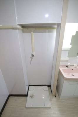 【洗面所】 | 光明台ハイタウン１号棟 | 室内洗濯機置き場
