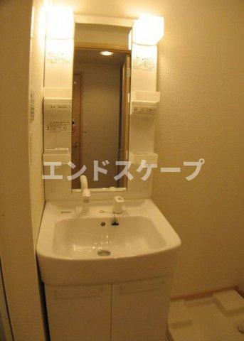 カーサ・セレーノの洗面所|高崎、前橋のお部屋探しはエンドスケープまで！お客様の理想お聞かせ下さい♪