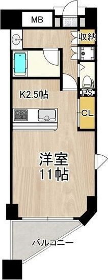 CITY　SPIRE上町台の間取り