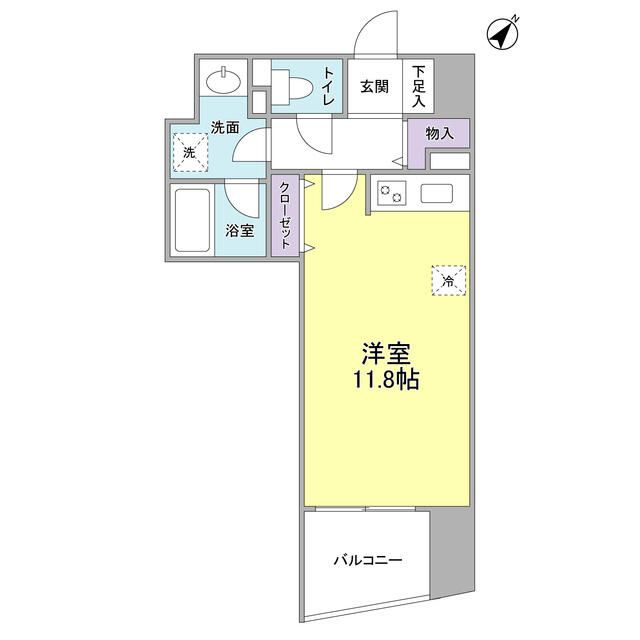 ＴＫフラッツ渋谷の間取り