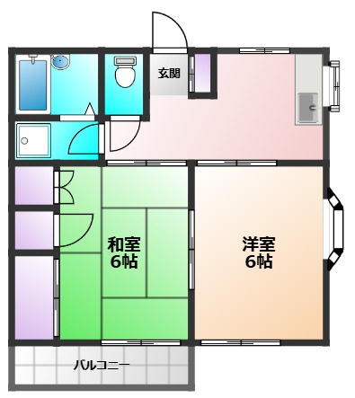 シャルマン8の間取り