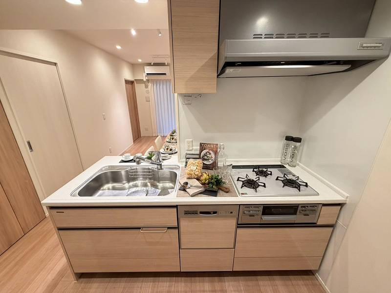 グレース錦糸町シティフロント　角　部屋　リ　フォーム済のキッチン