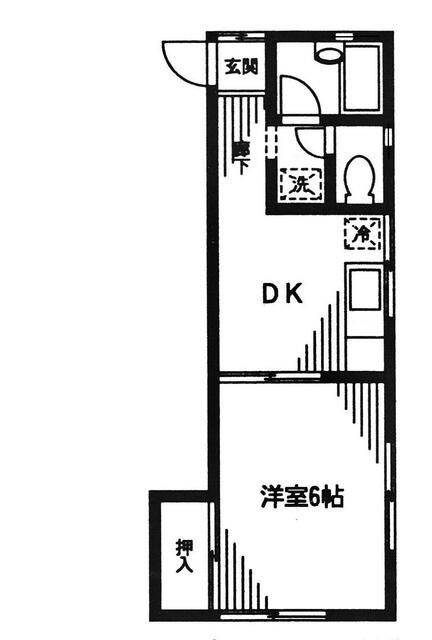 ユーハイムの間取り|間取りです。