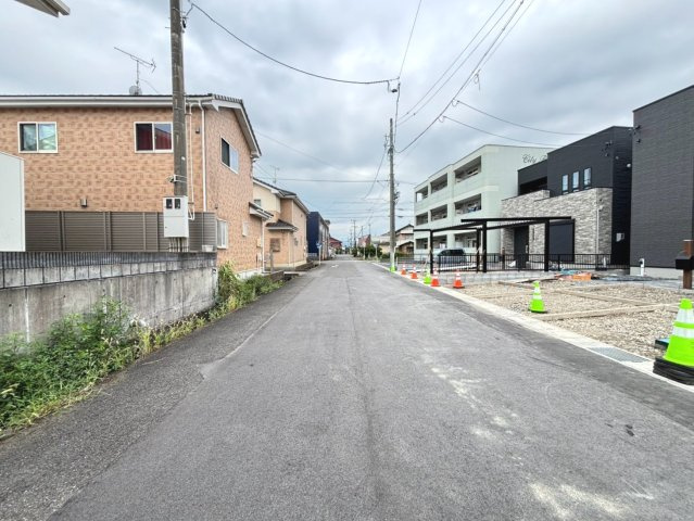 タマタウン　大垣市南若森（西小）　全３区画分譲の前面道路含む現地写真|■前面道路　■ヤマダ不動産　株式会社リライフ　
■夢のマイホーム購入をフルサポートします！